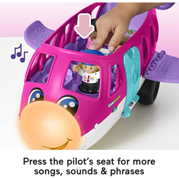 Fisher-Price Little People Barbie Dream Plane for Kids