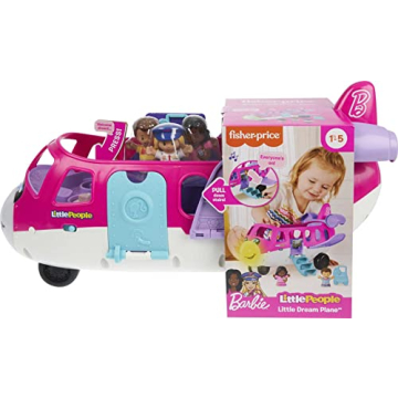 Fisher-Price Little People Barbie Dream Plane for Kids