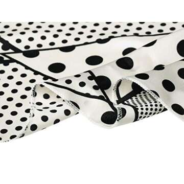 Allegra K Vintage Retro Polka Dots Scarf for Stylish Women