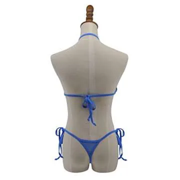 SHERRYLO String Bikini Extreme Thong Micro Bikinis Sets for Women Mini Bathing Suit Sexy Exotic Tiny Brazilian Swimsuit