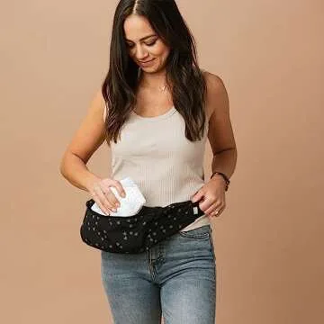 Baby Tula Lite Compact Baby Carrier, Ultra Compact and Lightweight, Travel, Convenient Carry Pouch, Ergonomic and Multiple Posisitions for 12-30 pounds, Discover