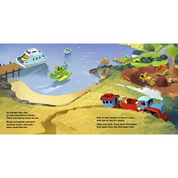 Eco-Friendly Green Toys Train Set & Storybook for Kids