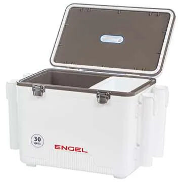 Engel UC30 30qt Leak-Proof Drybox Cooler for Fishing