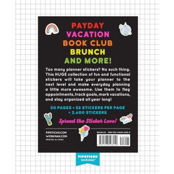 So. Many. Planner Stickers.: 2,600 Stickers to Decorate, Organize, and Brighten Your Planner (So. Many. Stickers.)