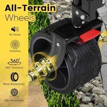 Sekey Collapsible Wagon with 440lbs Capacity for All Terrains