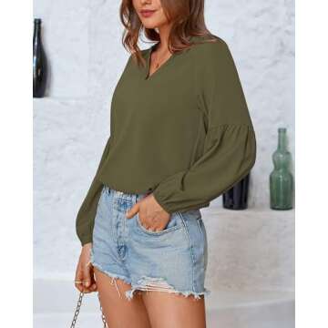 BTFBM Women Boho Blouse - Lightweight Floral Summer Tops