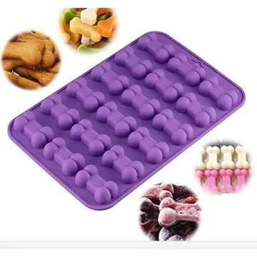 Silicone Molds for Homemade Dog Treats and More
