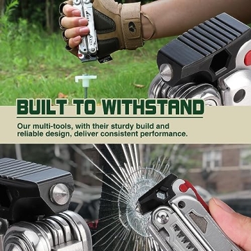 MOSSY OAK 19-IN-1 Stainless Steel Multitool for Outdoors