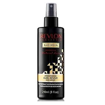Revlon Realistic Strengthening Curl Revive Spray - Non-Greasy Revitalizer (240ml)