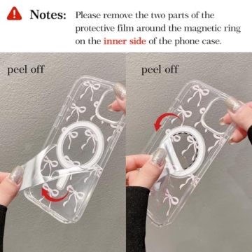 UEEBAI Magnetic iPhone 16 Pro Max Case Stylish Protective