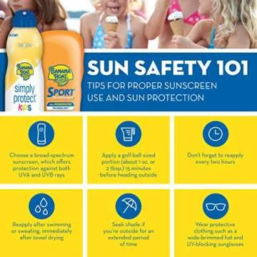 Banana Boat Simply Protect Mineral-Based Sunscreen Lotion for Kids, SPF 50+, Tear Free, 25% Fewer Ingredients, 6oz.