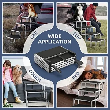PetRuna Extra Wide Dog Ramp for Large Dogs
