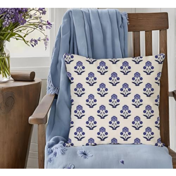 PANDICORN Vintage Floral Pillow Covers Set 2 Stylish Decor