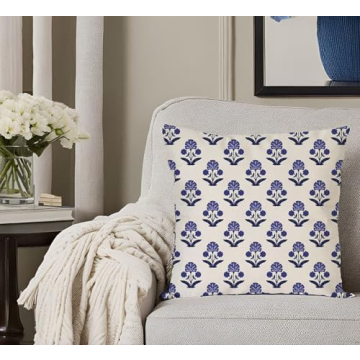 PANDICORN Vintage Floral Pillow Covers Set 2 Stylish Decor