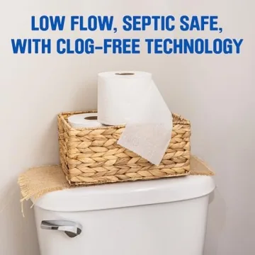 Scott 1000 Trusted Clean Toilet Paper - Septic Safe, Cost Effective