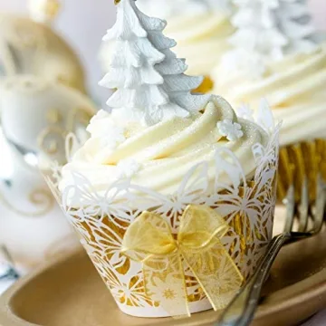 400 Mini Foil Cupcake Liners - Colorful Baking Essentials