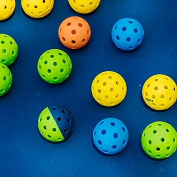 PCKL Optic Speed Outdoor Pickleball Balls - 4 Pack