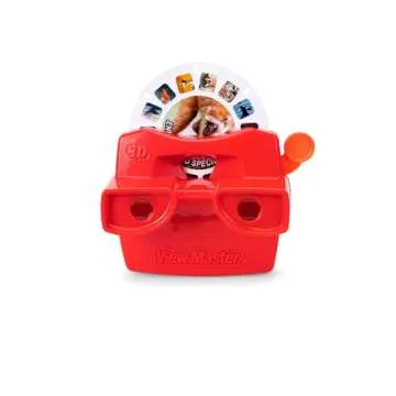 Classic View-Master - Metallic Viewfinder With 2 Reels Included - STEM, Retro, Nature Learning Toy for Kids and Adults, Toddlers, Ages 3+