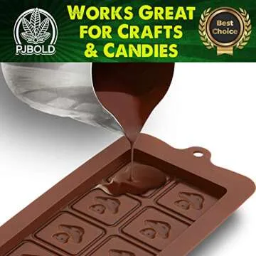 Mushroom Candy Bar Silicone Mold for Delicious Treats