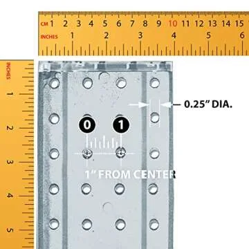 Azar Displays 4-Sided Revolving Counter Pegboard Display