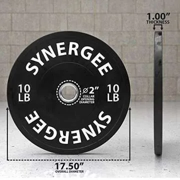 Durable Synergee Bumper Plates for Every Workout