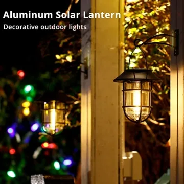Elegant Solar Lanterns for Sustainable Outdoor Lighting