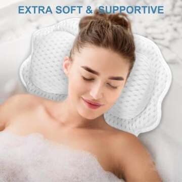SetSail Bath Pillow for Ultimate Relaxation in the Tub