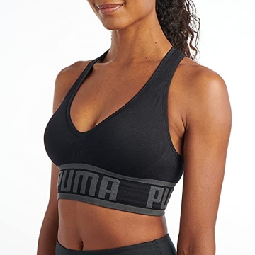 PUMA Women's Seamless Support Bra for Ultimate Comfort