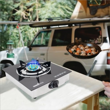 Portable RegiisCook LPG Burner - Perfect for Camping