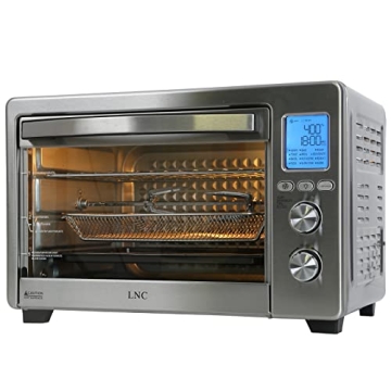 34QT Air Fryer Oven, 12-in-1 Toaster Oven - Large Capacity Combo