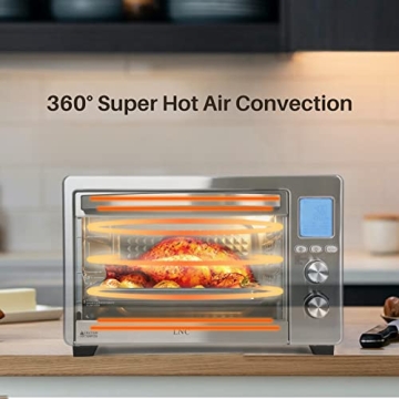 Extra Large 34QT Air Fryer Oven with 12 Cooking Presets