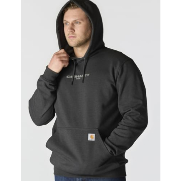 Carhartt Men's Rain Defender Loose Fit Midweight 1889 Graphic Sweatshirt - Warm & Stylish!