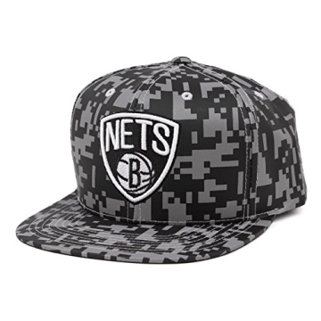 Mitchell & Ness Digital Camo Brooklyn Nets Snapback Hat