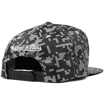 Mitchell & Ness Digital Camo Brooklyn Nets Snapback Hat