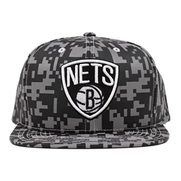 Mitchell & Ness Digital Camo Brooklyn Nets Snapback Hat