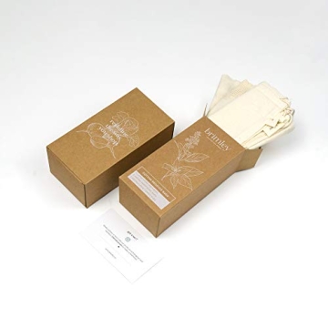 Brimley Reusable Cotton Produce Bags Eco-Friendly Durable