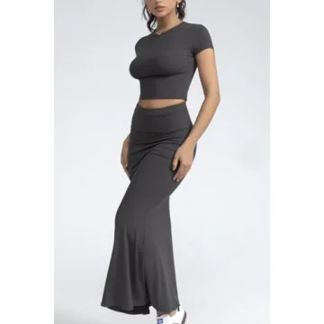 Shop CHYRII Women's Two Piece Set Dark Grey For Every Occasion