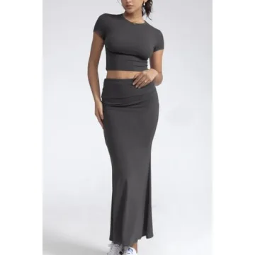 Shop CHYRII Women's Two Piece Set Dark Grey For Every Occasion