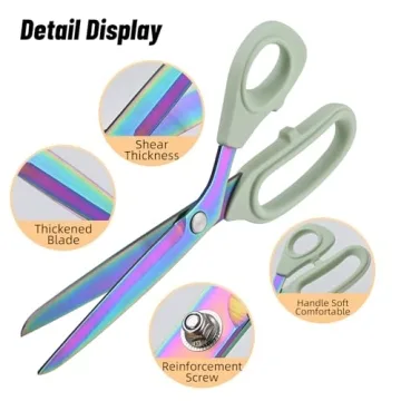 Premium Fabric Scissors for Seamless Crafting Experience