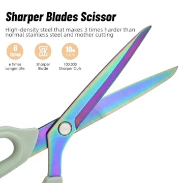 Premium Fabric Scissors for Seamless Crafting Experience