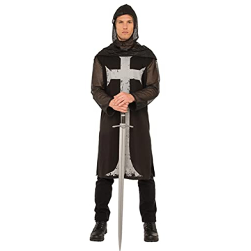 Rubies Mens Gothic Knight Adult Sized Costume with Hood