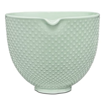 KitchenAid 5 Quart Ceramic Mixing Bowl in Dew Drop