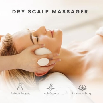 AIMIKE Silicone Scalp Massager for Healthy Hair Growth