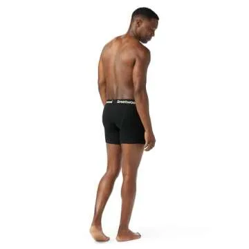 Smartwool Men's Merino Wool Boxer Brief Boxed (Slim Fit)