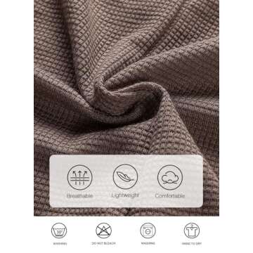 AlvaQ Womens Jumpsuits Casual Summer Long Pants Onesie Rompers Plus Size Waffle Sleeveless Loose Baggy Overalls Jumpers with Pockets 2024 Clothes Brown XX-Large