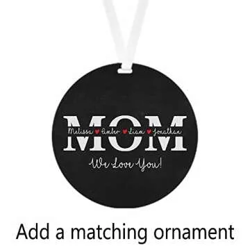 Personalized Grandma Pillow - Unique Gift for Mom