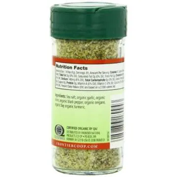 Frontier Herb Adobo Seasoning Blend, Non Irradiated, 2.86 Ounces
