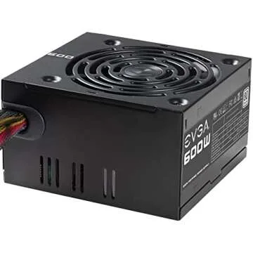 EVGA 600W 80 Plus Certified 100-W1-0600-K1 Power Supply, 600W