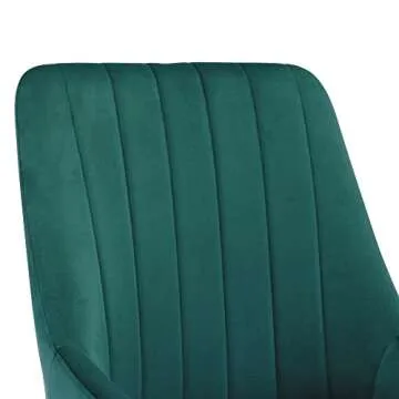 DUHOME Velvet Dining Chairs Set of 2 Stylish Comfort