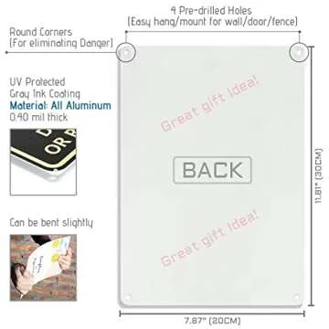 Vintage Coffee Bar Sign - "Coffee Because Murder Is Wrong" Humorous Metal Wall Decor for Coffee Stat...